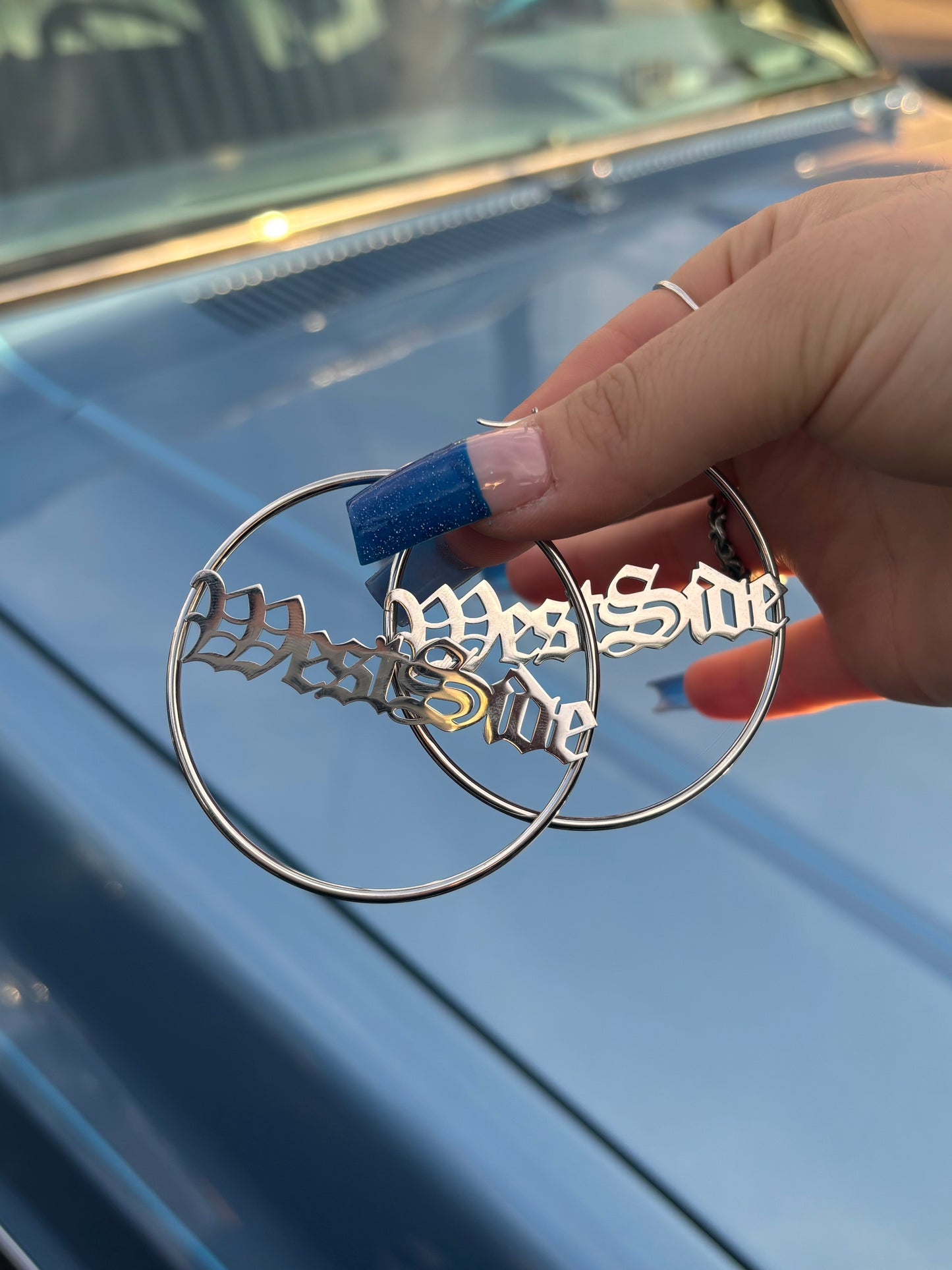 West Side hoop earrings