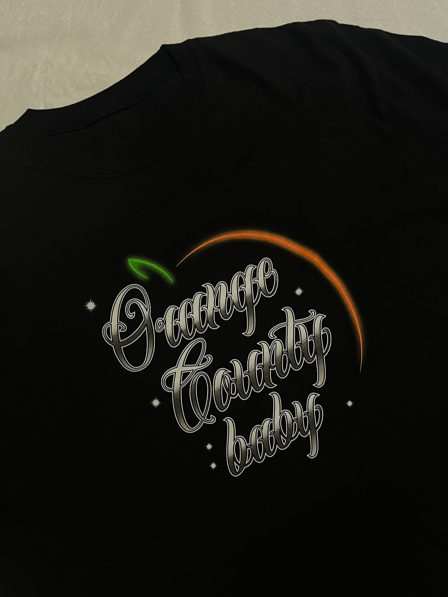 Orange County baby tee