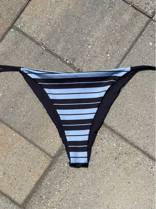black & grey Charlie Brown bikini bottom