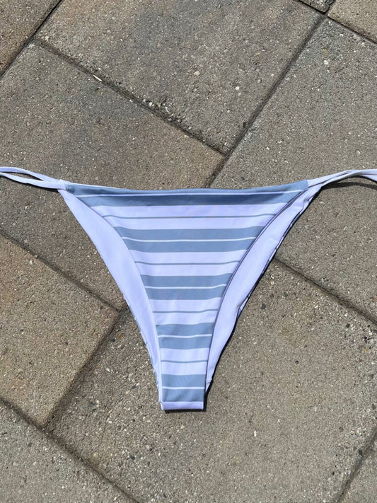 white & grey Charlie Brown bikini bottom