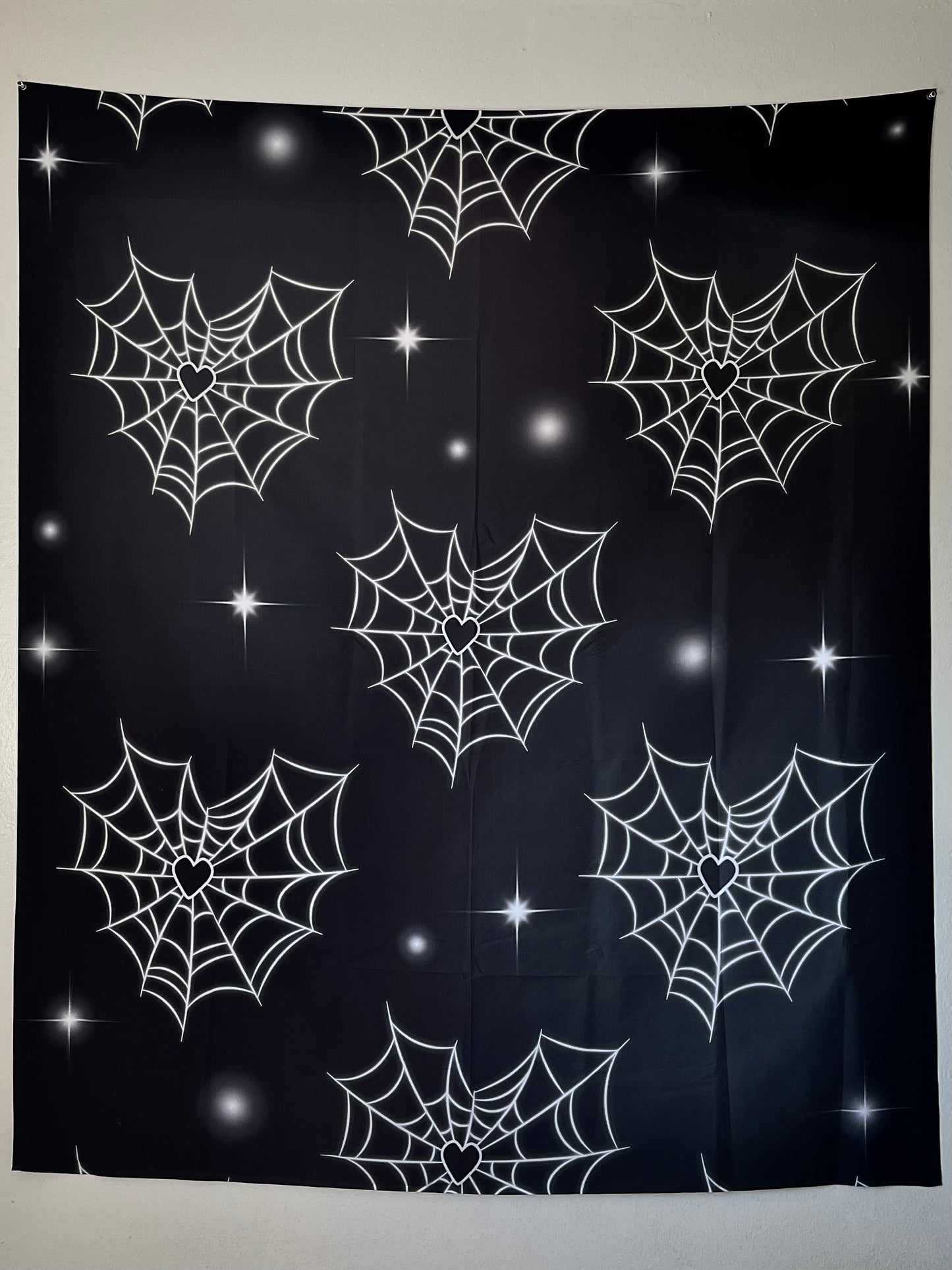 heart webs backdrop