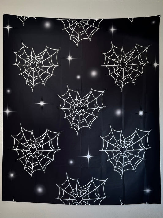 heart webs backdrop