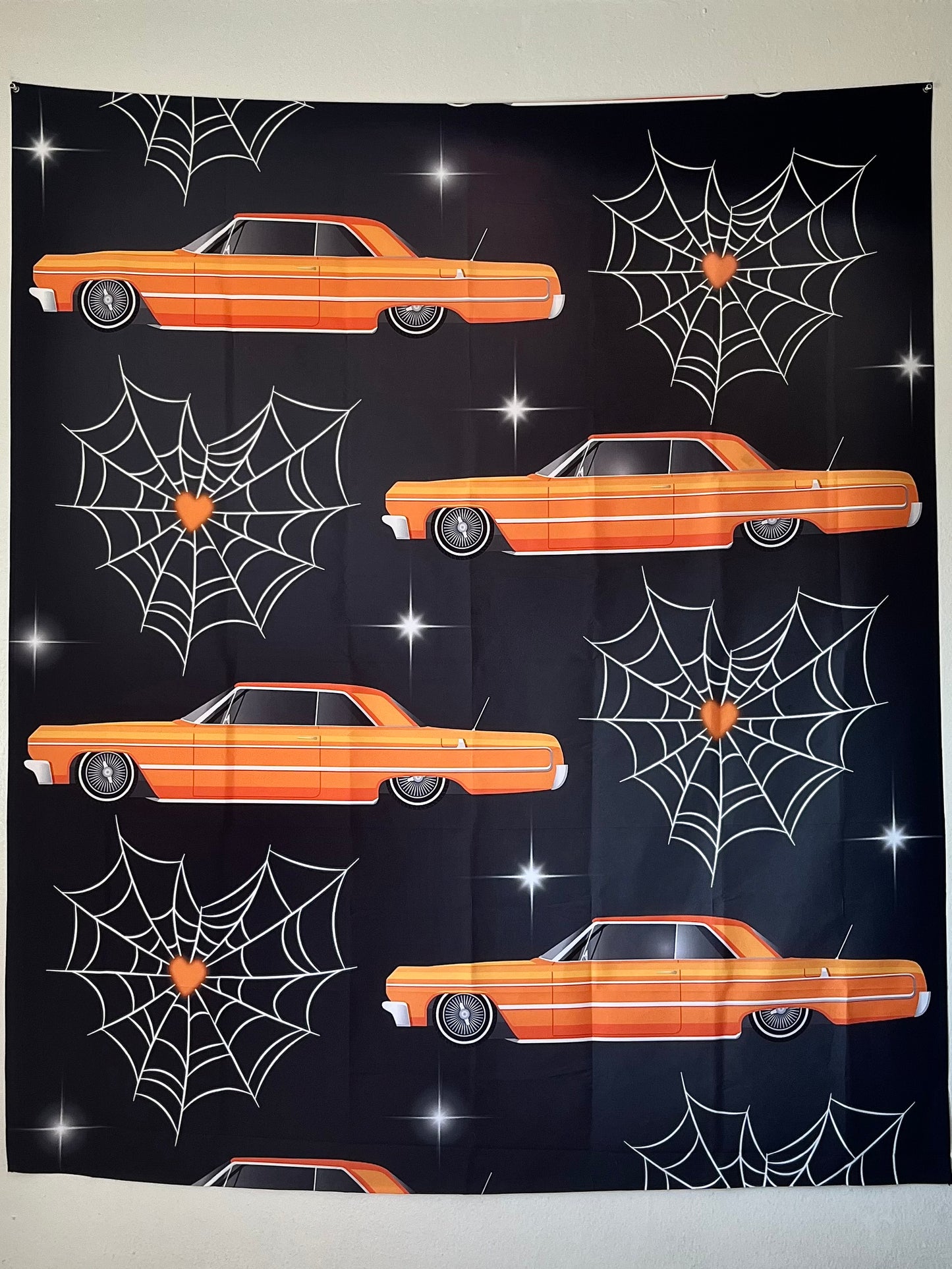 low low & heart webs backdrop