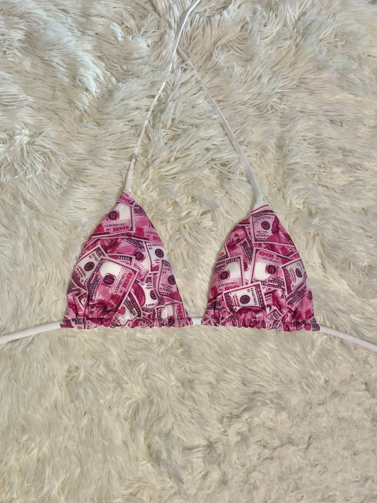 pink bills bikini top