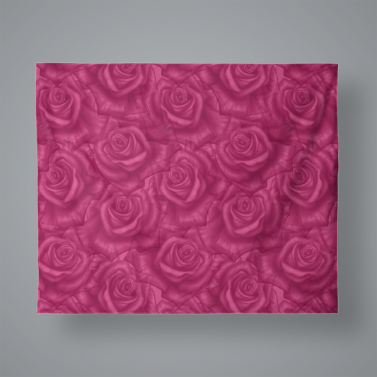 pink airbrush roses backdrop