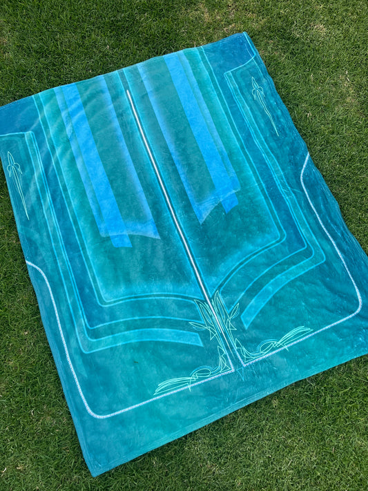 CUSTOM lowrider hood blanket