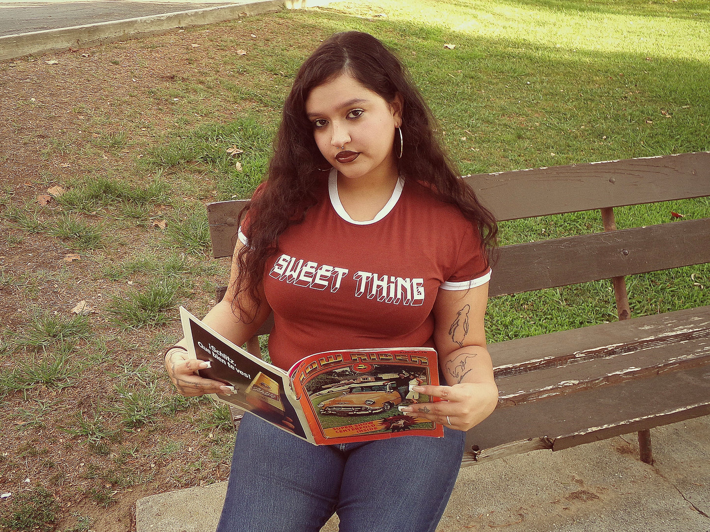 SWEET THiNG brown crop top
