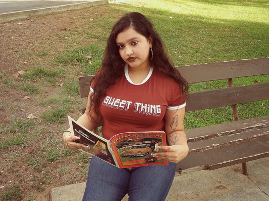 SWEET THiNG brown crop top